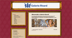Desktop Screenshot of galeriaricard.com